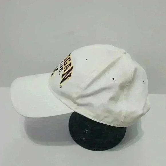 Michigan "Go Blue" M White/Gold Baseball Style Hat, Preloved, sz O/S - Picture 2 of 10